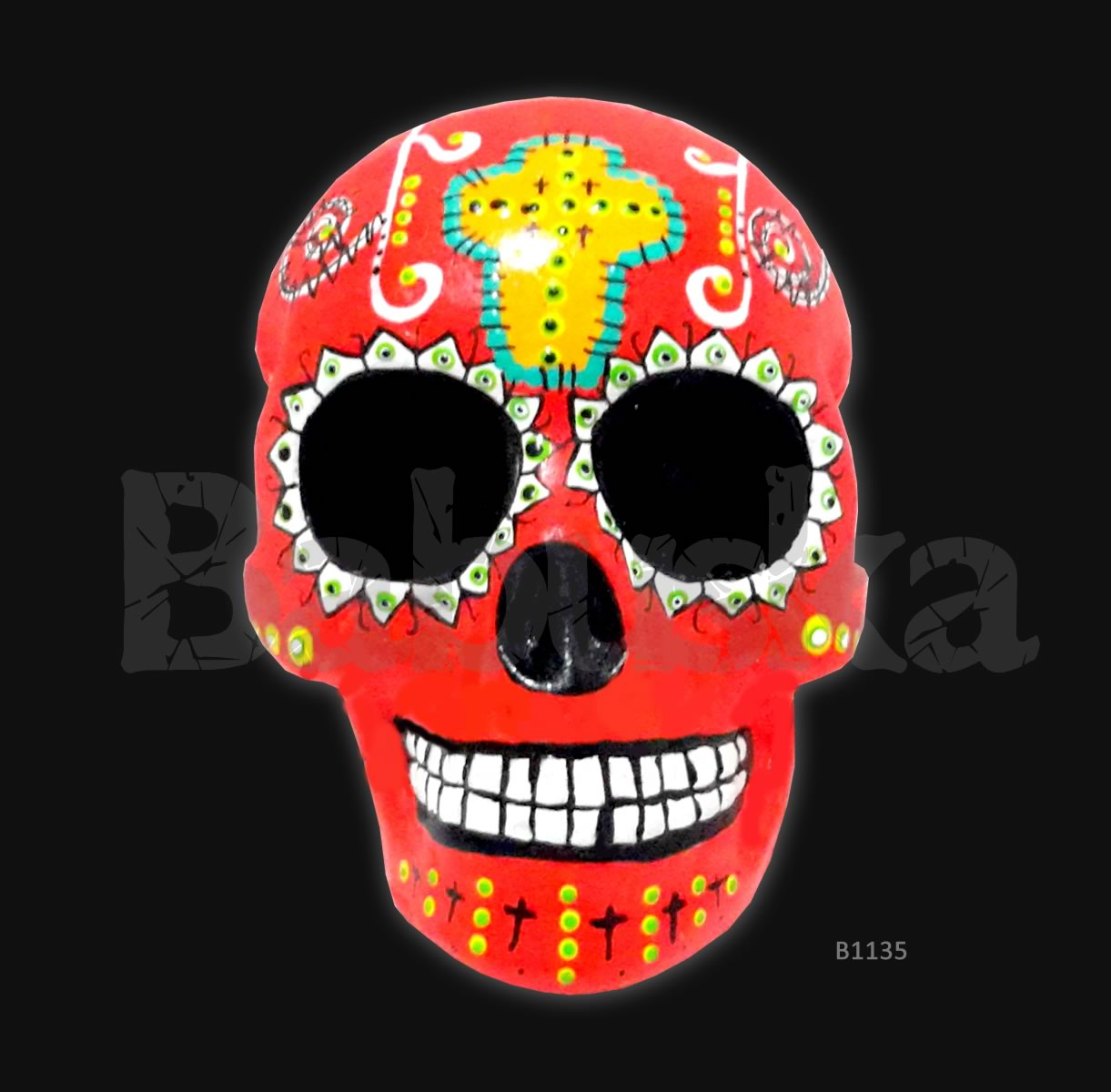 Guanajuato Calavera colgante Babuska B1135