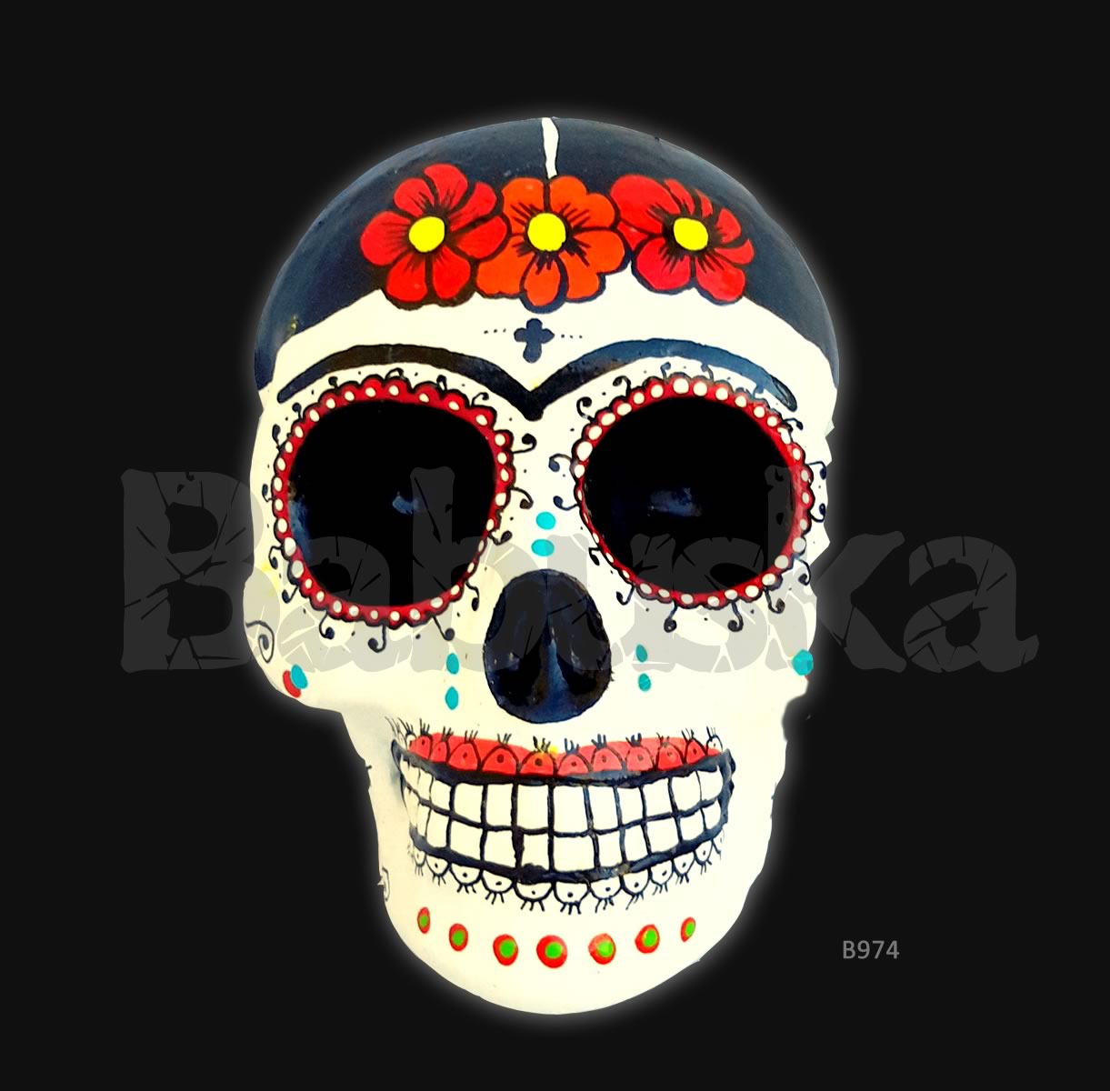 La Frida Calavera mexicana Babuska B974