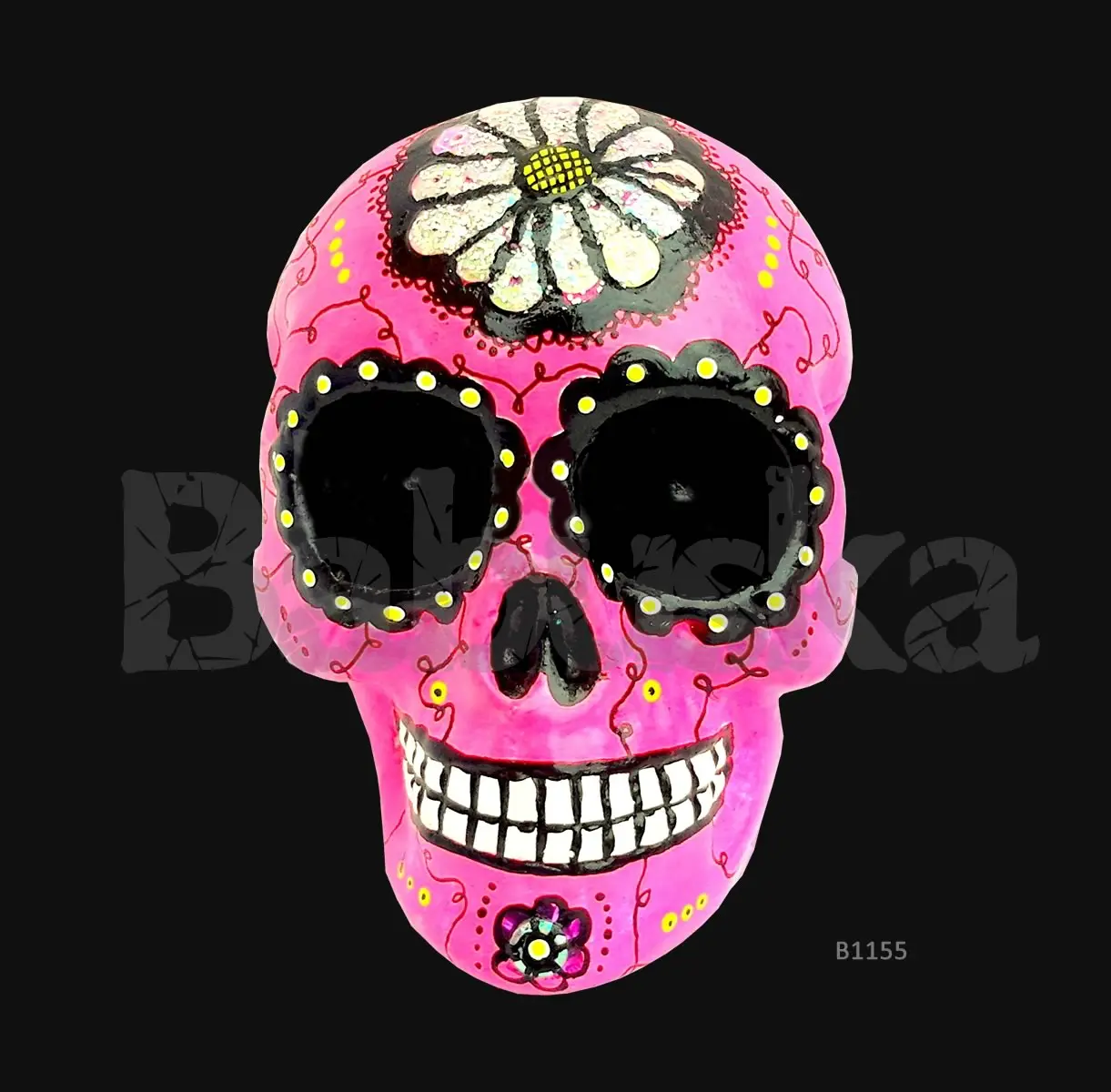 Oaxaca Calavera colgante Babuska B1155