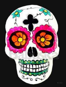 Puebla Calavera mexicana Babuska B1161 Puebla Calavera mexicana Babuska B1161