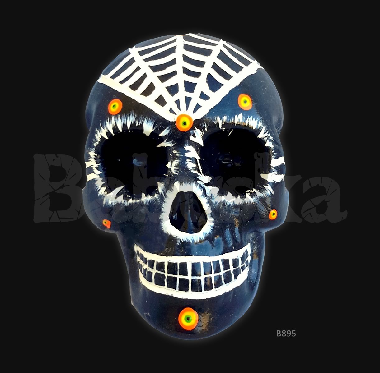 Telaraña Calavera colgante Babuska B895