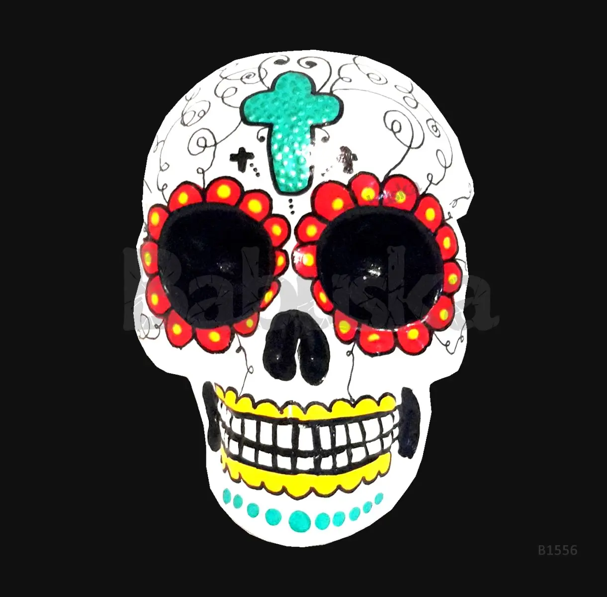 Acapulco Calavera colgante Babuska B1556