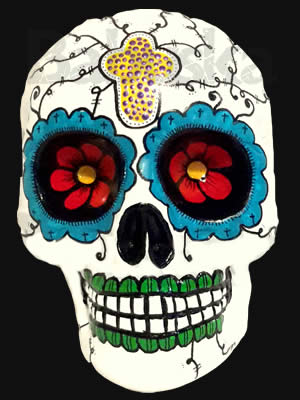 Buey Calavera colgante Babuska B1554