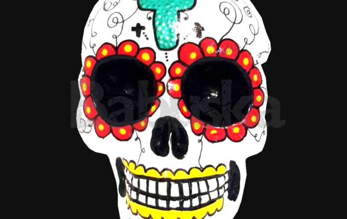 Calavera mexicana Acapulco - Babuska B1556