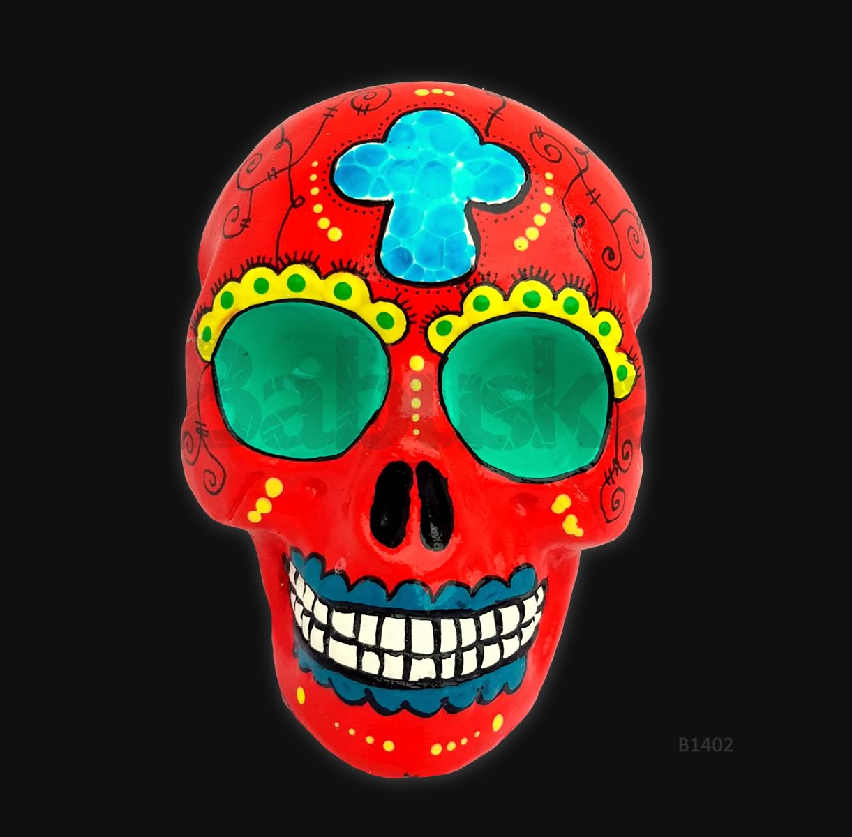 Michoacán Calavera mexicana Babuska B1402