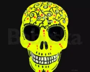 Olaf Calavera brilla en la oscuridad Babuska B1404
