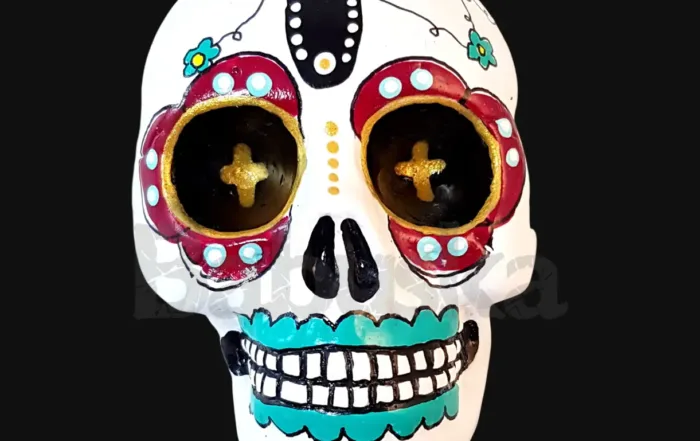 Toluca Calavera mexicana Colgante Babuska B1697