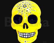 Toxcatl Calavera colgante Babuska B1553