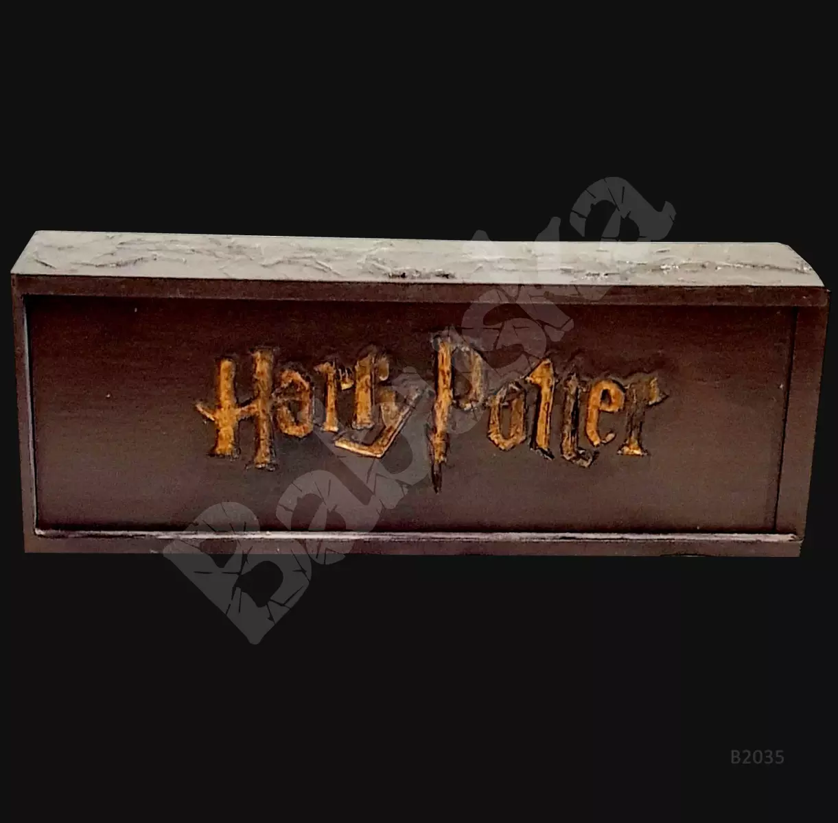 Cartuchera en madera Harry Potter