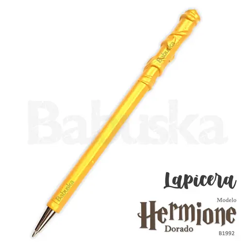Lapicera Harry Potter Hermione B1994 Babuska