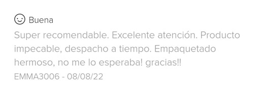 Babuska Reputacion mercado libre 220808 Babuska - Reputación Opiniones mercado libre