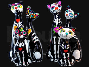 Artesanías en yeso - Gatos - Babuska