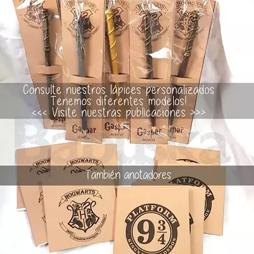 Lápices Harry Potter Personalizados Babuska