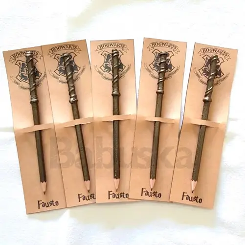 Lápices Harry Potter Personalizados Babuska