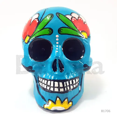Calavera Flora mexicana - Babuska B1706