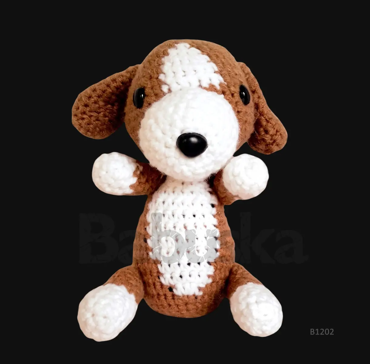 Beagel perrito amigurumi Babuska B1202