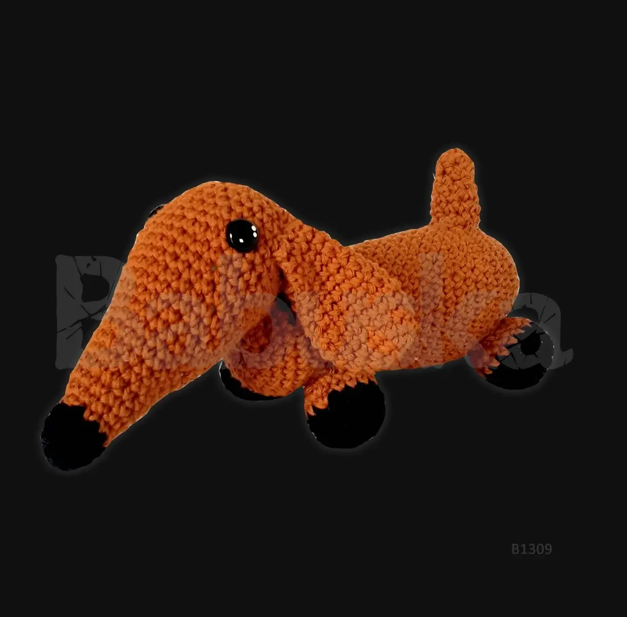 Perro salchicha amigurumis Babuska B1309