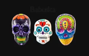 Calaveras Miniaturas Babuska