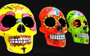 Calaveras colgantes Babuska