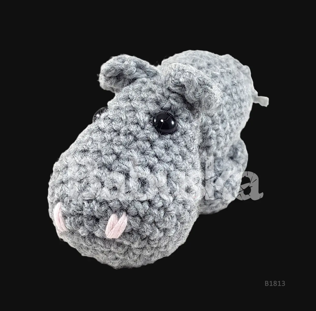 Hipoo Hipopotamo amigurumis Babuska B1813