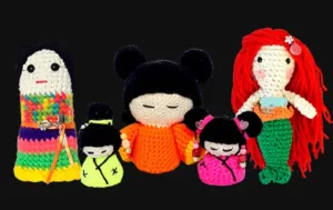 Muñequitas Amigurumis crochet Babuska