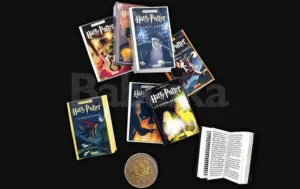 Mini libritos realizados a mano - Harry Potter - Babuska