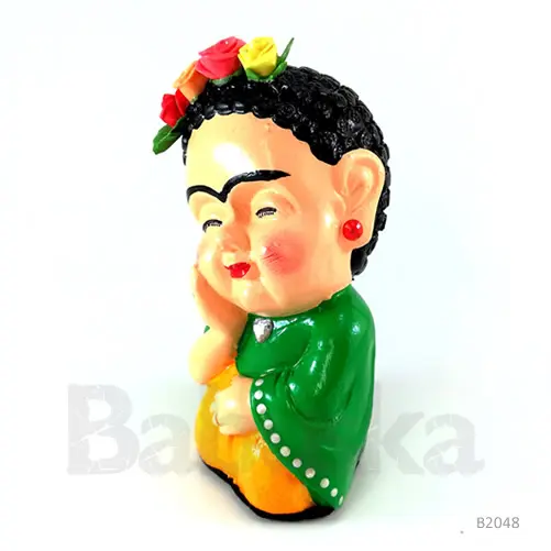 Buda Frida con flores Babuska B2048