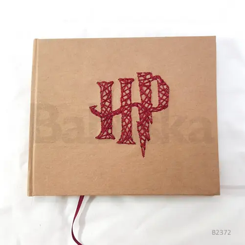 Cuaderno Harry Potter con bordado a mano Babuska B2372