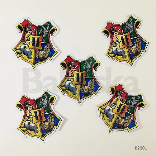 Stickers Escudos Hogwarts Harry Potter